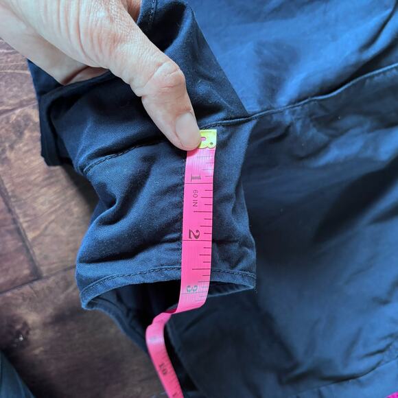 J.‎ Crew Women's Medium 2.5" Shorts Navy Blue High Rise Pockets - Picture 3 of 7